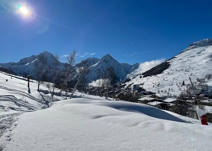 Апартаменты L'ansloboys Montagne Al2 Ле дез Альп